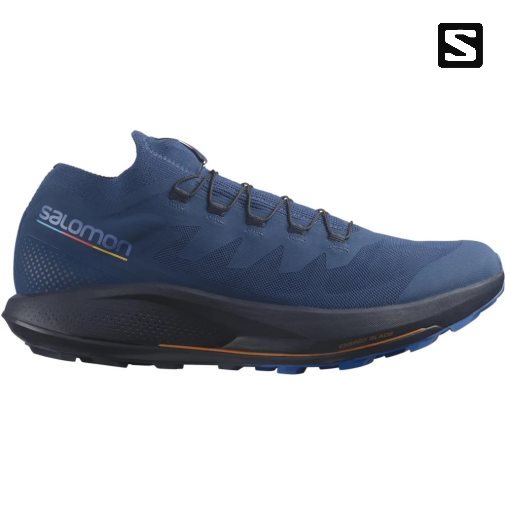 Tenis Para Trail Running Salomon Pulsar Pro Hombre Azul Marino | MX JATL713